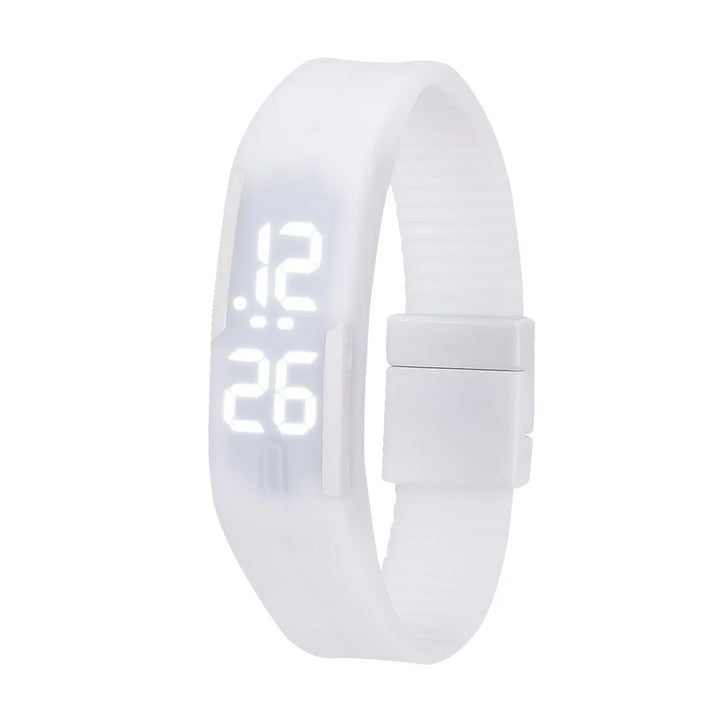 Colorful Silicone Strap Digital Watch