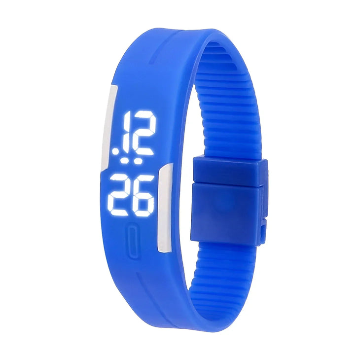 Colorful Silicone Strap Digital Watch