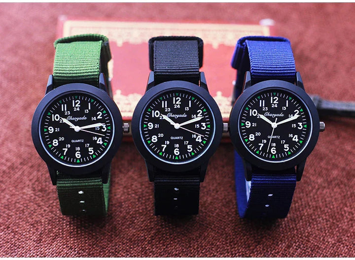 waterproof kids' quartz watches