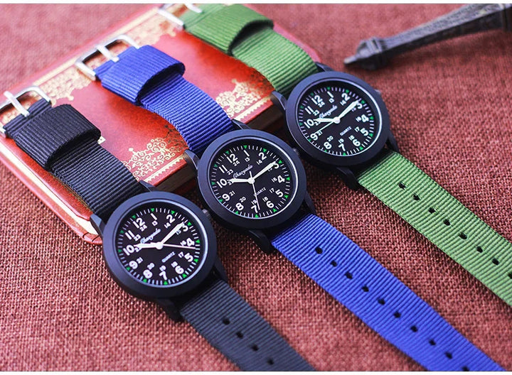 waterproof kids' quartz watches