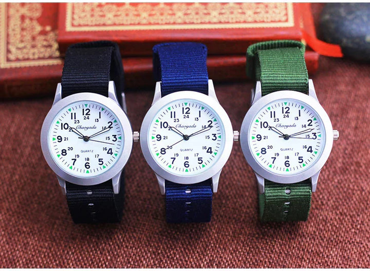 waterproof kids' quartz watches