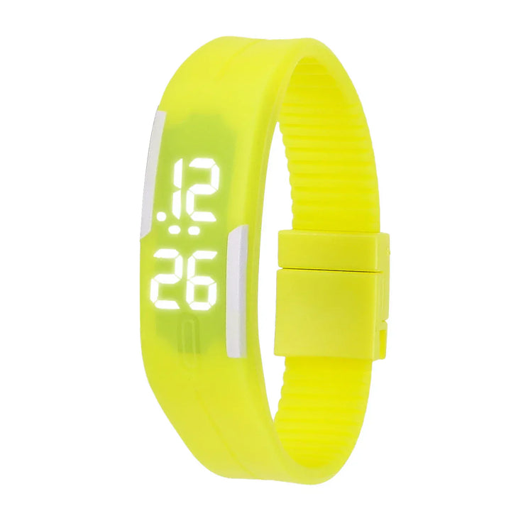 Colorful Silicone Strap Digital Watch